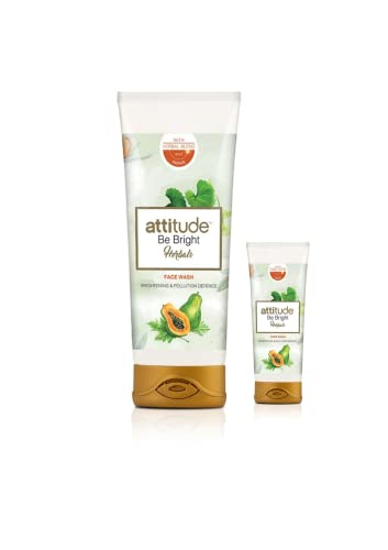 Image of Amway Attitude Be Bright Herbals Face Wash 100ml Each PO2