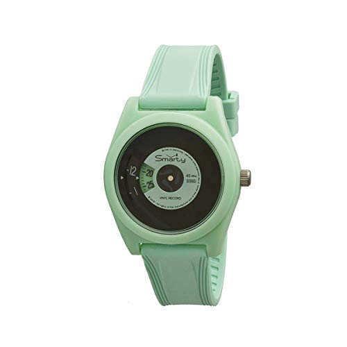 Preisvergleich Produktbild Uhr Unisex Smarty Vinyl Silikon Grün sw045 a09