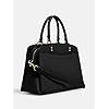 Coach-Womens-Lillie-Carryall-Top-Handle-Satchel-Bag Coach Women's Lillie Carryall Top Handle Satchel Bag (Black)