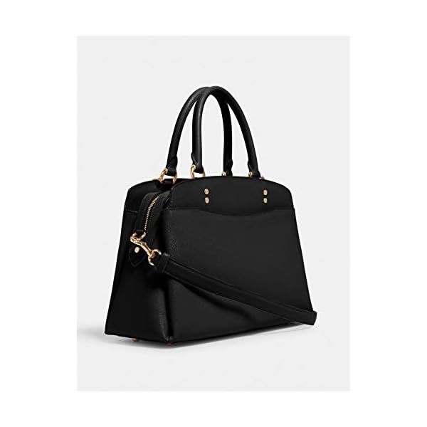 Coach-Womens-Lillie-Carryall-Top-Handle-Satchel-Bag Coach Women's Lillie Carryall Top Handle Satchel Bag (Black)