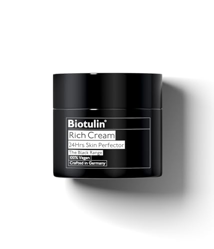 Biotulin - Rich Cream 50ml - Crema hidratante antiarrugas con spilantol y ácido hialurónico - Piel acolchada e intensamente nutrida durante 24 horas