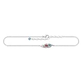 Zu dem elegantem Fußkettchen lassen sich perfekt individuell ausgesuchte Armbänder von Thomas Sabo kombinieren