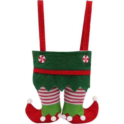 Weihnachts-süßigkeitentüten, Weihnachtsmannhose, Elfenstiefel,...