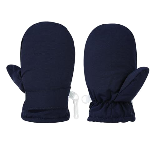 GYIOFAI Gants Enfant Hiver, Moufles Enfant Gants d'hiver, Moufles Hiver en Polaire 2/3/4 Ans Fille Garçon, Mitaines d'hiver pour Bébé Gants de Ski Enfants,...