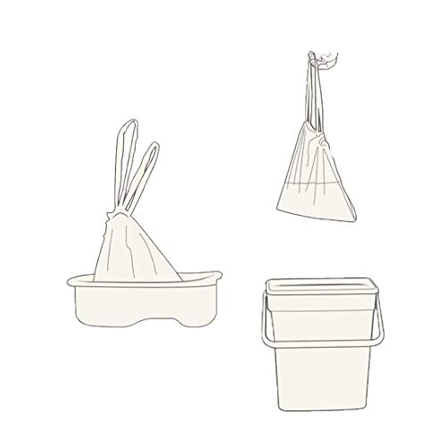 120 Pack Portable Potty Chair Liners Drawstring Bags, Universal Potty Training Toilet Seat Liner Bags For Kids Toddler Outdoors Travel For Toilet Potty Bags #TOP4