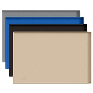 Dog Food Mat with Tall Lip