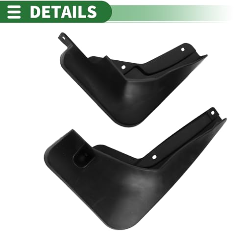 Image of Motoforti Mud Flaps Splash Guards Mud Guards for Buick Electra E4 2023-2024 W /Mount Accessories