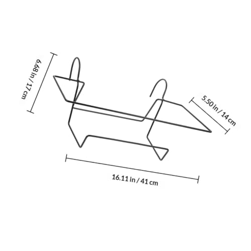 Support suspendu pour jardinière fer forgé robuste balcon
