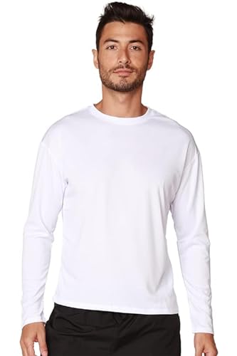 INGEAR Swim Shirts for Men UPF50+ Sun Protection Shirts Mens Long Sleeve Mens Rash Guard - Main Image