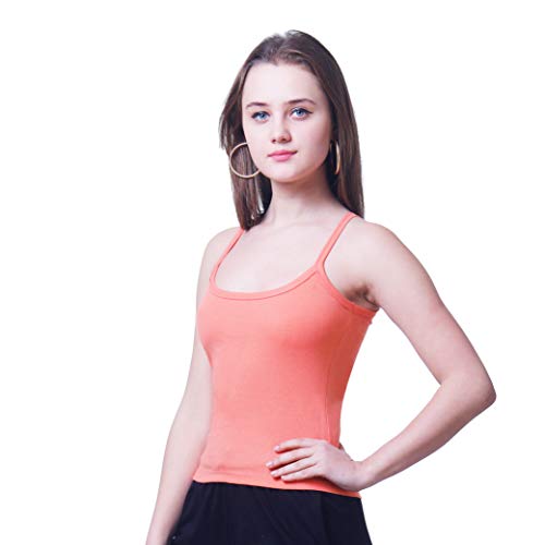 Image of Splash Women's Camisole Slip|Fine Cotton Rich Spaghetti Top for Women and Girls - 120