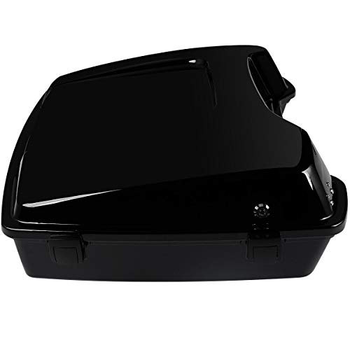 Alforja para Motocicleta Razor Trunk de 5.5 pulgadas con Cierres y Llave para Harley Touring FLH/FLHT (1997-2013) miniatura 2