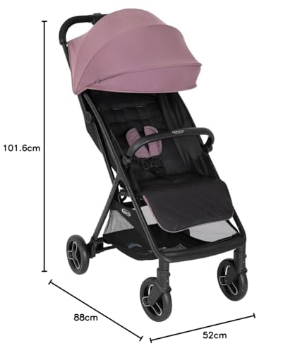 Graco Myavo Compacte kinderwagen met regenhoes, geschikt vanaf de geboorte tot ca. 4 jaar (0-22 kg) - Afbeelding 3