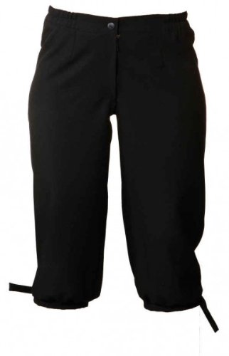 schwarze Kniebundhose, Erwachsenen-Größe:36/38