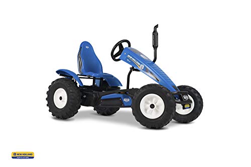 Best Price Berg New Holland E-BFR Kids 24V Electric Battery Pedal Car Go Kart Blue 6+ Years