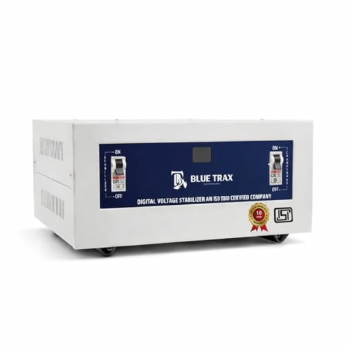 BLUETRAX 7.5 KVA 6000W Mainline Voltage Stabilizer | 130V–300V | ...
