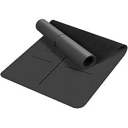 Esterillas De Yoga Profesionales Esterilla Yoga antideslizante, Esterilla Pilates con Bolsa de Viaje, Alfombra de Deporte de Caucho Natural, Esterilla Ejercicio Profesional Yoga Mat