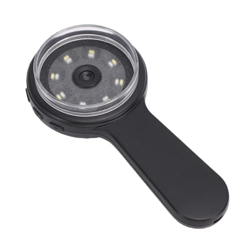 Microscope numérique portable 200X zoom microscope noir avec LED