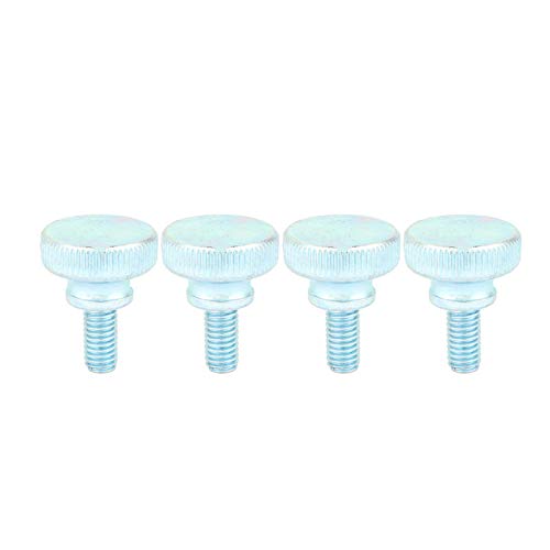 Vite a mano, 40 pezzi M6 Bulloni a testa zigrinata...