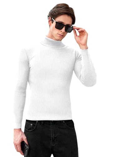 Image of Men's Stylish Turtle Neck Sweater| Winter Turtle Neck Sweatshirt for Men|High Neck Pullover Full Sleeve Winter (Sweater) for Men|
