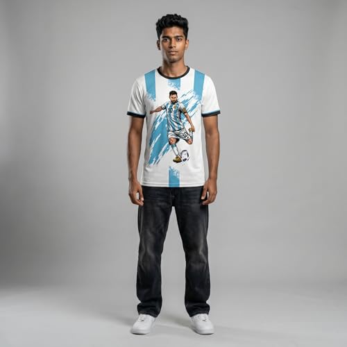 Image of YOURJERSEY Football World Cup 2026 Football Jersey All Team Jersey Custom Name & Number Print | Fan Personalised T-Shirt Sizes for Kids 2Y to Adults 4XL