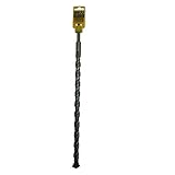 broca sds 25 Longitud total: 400 mm. Broca SDS Plus de 400 mm de diámetro, 25 mm de diámetro, para hormigón, martillo perforador, mampostería, para hormigón y piedra