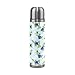 Sawhonn Cool Blueberry Fruit Thermos Water Bottle Stainless Steel Double Walled Insulated Vacuum Cup Sport Jug Flask