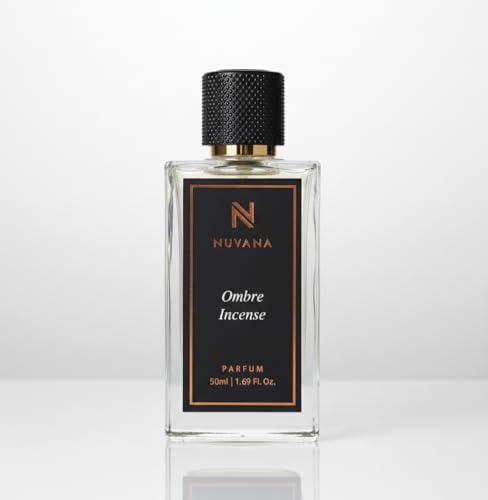Image of Ombre Incense Perfume 50ml for Men & Women | Luxury Dark Woody Amber Oud Fragrance | Long Lasting Premium Perfume Spray | Smoky Incense Scent for Evenings, Date Nights & Special Occasions