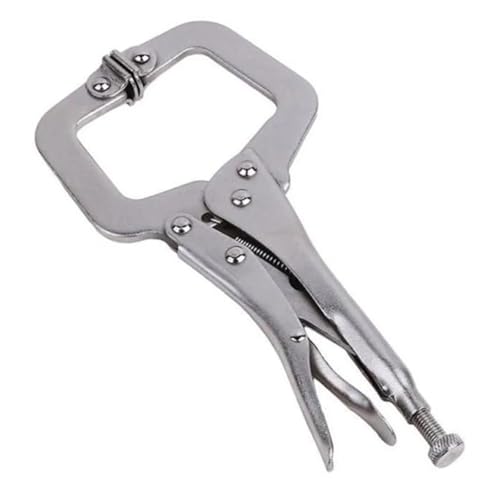 Alicates de sujeción metal abrazadera en C de 17 cm para soldadura 2