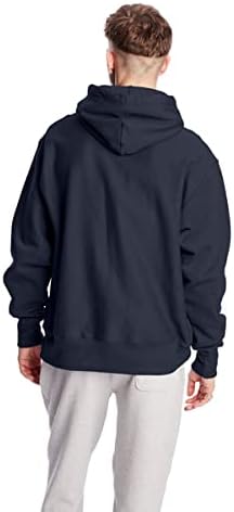 Champion mens Reverse Weave Pullover, Left Chest CHooded Sweatshirt - Image 3
