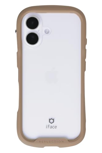 【Amazon.co.jp限定】iFace Reflection iPhone 17 ケース クリア 強化ガラス (ベージュ)【エコPKG】【 iphone17 ケース アイフォン17 カバー スマホケース 透明 耐衝撃 ストラップホール付き クリアケース