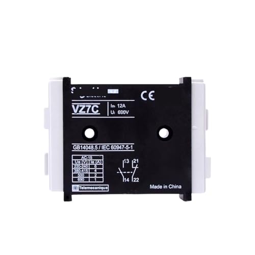 Commutateur de charge et bloc de contacts auxiliaires VZ20C 2NO