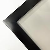 pf+a REAL GLASS A4 Black Picture Frame - A4(21x29.7cm) Black Certificate Photo Frame/Tabletop or Wall - Image 4