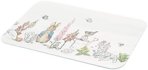 Peter Rabbit Original Small Glass Worktop Protector (Cl), White, Small (No specific dimensions provided)