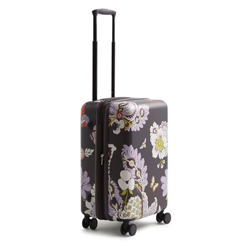 Vera Bradley Women's Hardside Luggage 22 Inch Adair Spinner, Subtle Bouquet, One Size