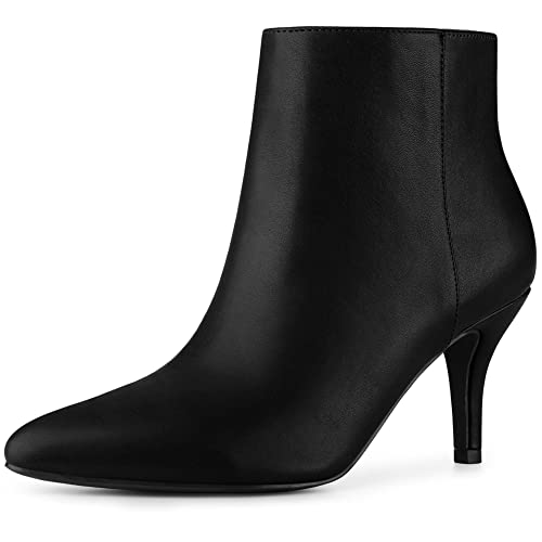 Perphy Pointed Toe Booties Stiletto Heels Ankle Boots for Women
