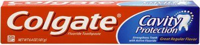 Colgate Cavity Protection Great Regular Flavor Toothpaste 6 Ounce 24-Tubes