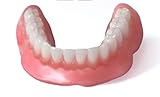Heat and Fit™ NowDenture™ - Premium Immediate Lower Dentures - USA Made, Real Teeth, Custom Fit - No Impressions Needed for Fast Results at Home - Complete Kit with Sizing Trays - Large