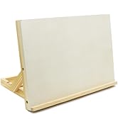 Tabletop Easel for Painting 13 x 9 Inch Adjustable Angle Painting Display Easel Wooden Drawing Bo...
