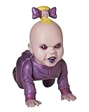 Spirit Halloween Crawlin' Claudette Zombie Babies ยฎ Animated Prop, Indoor Home Decor, Creepy Baby Decoration, Multicolor