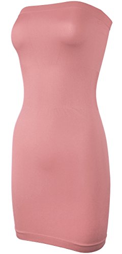 Image of KMystic Seamless Strapless Tube Slip Dress