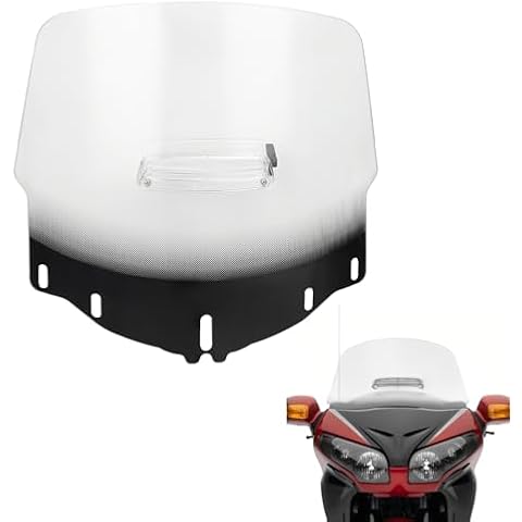 XMT-Moto Windshield Screen Protector W/Air Vent for Honda Goldwing GL1800 2001-2017 Cover