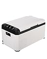 JOYFRIGO 23QT(22L) Car Refrigerator Freezer Compressor Cooler, Portable 12V/24V for Camping, Road Trips, Truck, Vehicle, Car Fridge for Outdoor, Home Use with Quick Cooling - Efficient & Quiet(White)