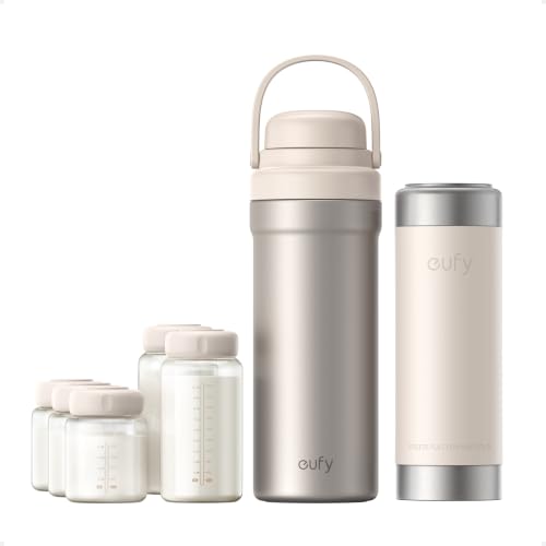 eufy Portable Milk Cooler E10, 20 oz, Stainless Steel, BPA-Free