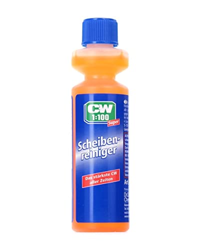 Dr. Wack – CW1:100 Super Scheibenreiniger 40 ml I Premium Scheibenreiniger-Konzentrat für alle Scheibenwaschanlagen & Scheinwerfer-Reinigungsanlagen I Hochwertige Autopflege – Made in Germany