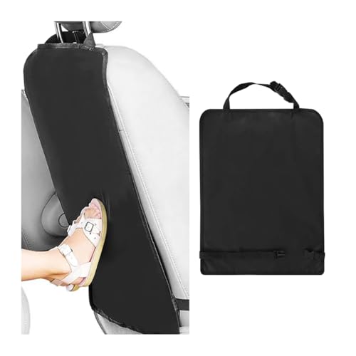 JNNJ Protege Siege Voiture Arrière, Dossier Housse Protections Sièges, Protections Sièges Arrière Enfant Impermérable Anti-Salissures, Accessoires Protection Décoratifs pour Intérieur Voiture