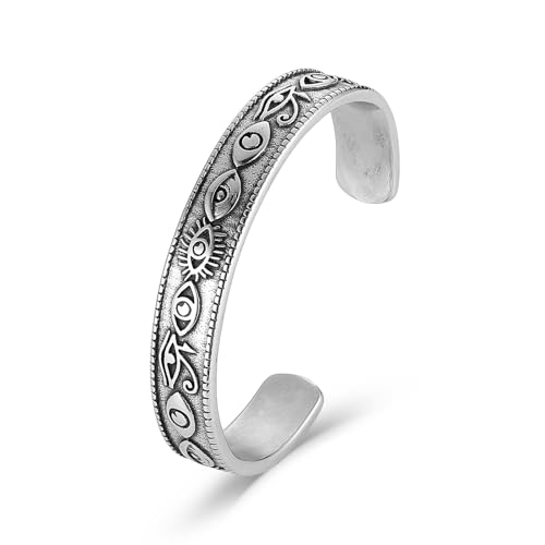 Pulsera brazalete HZMAN para hombre en acero inoxidable miniatura 1