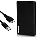 Storite SUHSAI 500 GB Externe Festplatte USB 3.0, 2,5 Zoll tragbare Externe Festplatte, Speicherlaufwerk, USB-Festplatte kompatibel mit Spielekonsole, PC, Mac, Laptop, Desktop (schwarz)