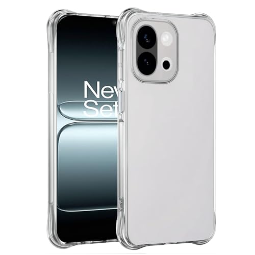 Wanyuexes OnePlus 13T �P�[�X/One Plus 13S CPH2723 �J�o�[�A�\�t�g�N���A TPU �g�ѓd�b�P�[�X�A�X�����ȃV���R�� �ی� �ϏՌ� �����J�o�[ OnePlus 13T�p �N���X�^���N���A