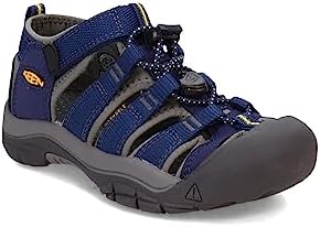 KEEN Little Kid's Newport H2 Closed Toe Water Sandals, Blue Depths/Gargoyle, 11 Little Kid's US | Image 3