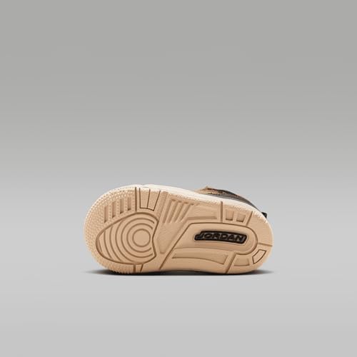 Jordan Spizike Low Baby/Toddler Shoes (FQ3952-202, Flax/Black/Sanddrift/Baroque Brown)2